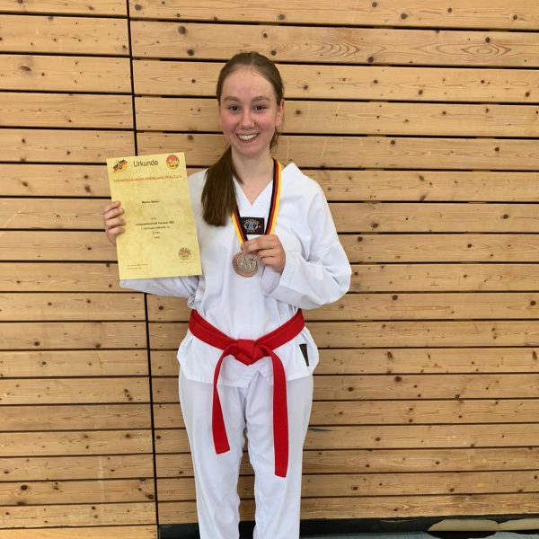 LM Poomsae 23, Bronze für Marlene