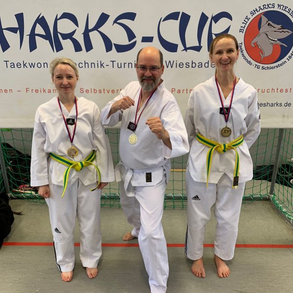 Sharks Cup 2022, Team Platz 2, Sascha, Iwona, Natalie